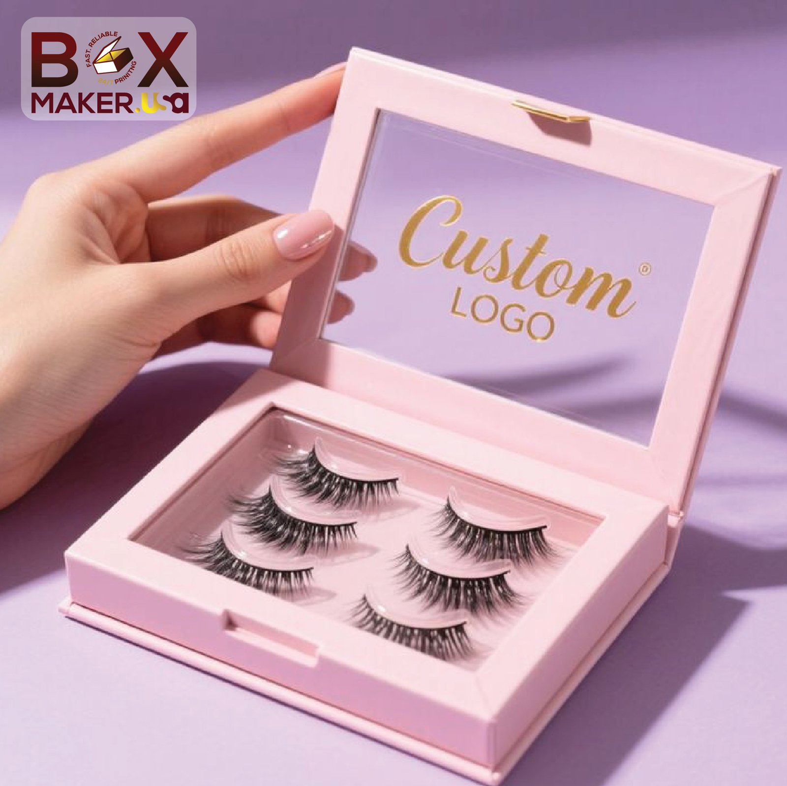Custom Eyelash Boxes Custom Eyelash Boxes
